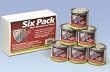 POR-15 SIX PACK*GLOSS BLACK* GLOSS BLACK - SIX PACK