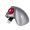 LOG9043530403 TrackMan&reg; Wheel Optical Trackball, USB, PS/2, Silver/Gray