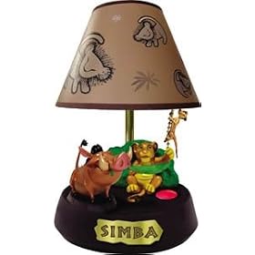 Kng Lion King Animated Lamp by KNG