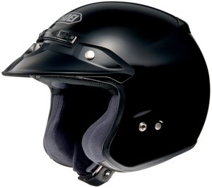 Shoei RJ PLATINUM R SERIES CRUISER BLACK SIZE:XXL Motorcycle Open-Face-Helmet