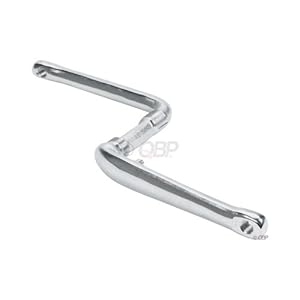 Dimension 175mm Cruiser or BMX 1-Piece CrMo High Pol 1/2