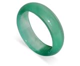  : 5 MM GREEN AGATE B GEMSTONE RING