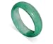  : GENUINE 5 MM GREEN AGATE B GEMSTONE RING