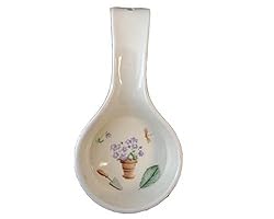 Pfaltzgraff Flower Garden Spoon Rest