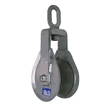 Campbell 6150T 8" Try Net Block with Oblong Swivel Eye, 3 ton Load Capacity