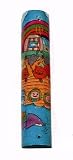 Noah's Ark Handpainted Wooden Mezuzah Holder By Yair Emanuel Vtmzl8