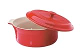 Mayfair & Jackson Three Quart Stoneware Casserole Dish with Lid