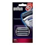 BRAUN 32S Foil & Cutter New Series 3 - Silver Replacement Cassette Foil & cutter pack