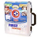 First Aid Center Kit (326 Pieces) Exceeds OSHA Guidelines (For Office, Daycare, Restaurant, Manufacturer) in Multi-Compartment Organizer Case