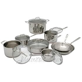 Emerilware Stainlees Steel Cookware Sets
