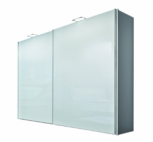 Solutions 45490-203 Schwebetürenschrank 300 x 216 x 68 cm / polarweiß / Lack weiß