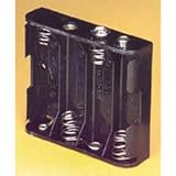 Philmore Battery Holder for (4) AA with Standard Snap Connector : BH341