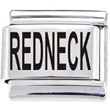 Body Candy Italian Charms Laser REDNECK