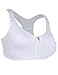 Higaly Women's Fitness Sports Bra White