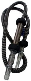 Social Smoke Professional Hose Short Handle Removable Tip Like Namoor High Quality (Black)