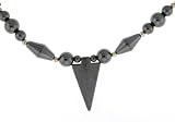 Hematite Necklace 16-18 Inches in Length - Arrowhead