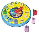 WOODEN SHAPE SORTING CLOCK