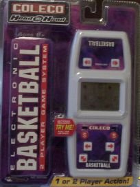 31GXKHKHaHL Coleco Hand Held Electronic Basketball Head 2 Head Game