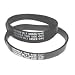 Hoover Elite, Legacy, Dimension Upright & Bagless Upright Fold-away, Fusion Upright Flat Belt (2 Pack). Old # 38528027