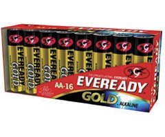 Eveready(R) AA Alkaline Batteries, Pack Of 16