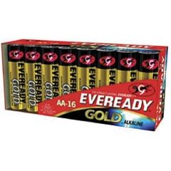 Eveready(R) AA Alkaline Batteries, Pack Of 16