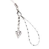 Hand Crafted Cellular Phone Charm - Letter 