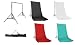 New Backdrop Stand10x13 Muslin Black White Green Red