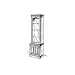 Slim Curio Cabinet Plan (Woodworking Project Paper Plan)