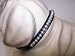 Kitchen & Housewares : Little Pearl Vinyl Dog Collar 8in Black 33P