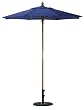 Oxford Garden 6-Foot Market Umbrella, Blue