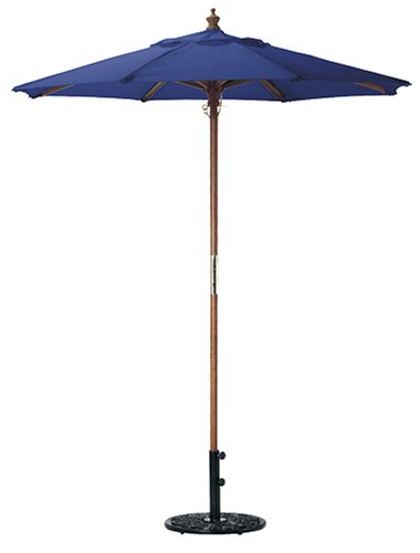 Oxford Garden Designs 6-Foot Market Umbrella, Blue