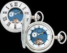 Colibri Mechanical Pocket Watch with 24 Hour Dial   PWS 96005