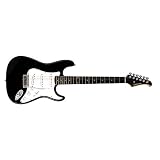 Silvertone SS11 Revolver Guitar, Liquid Black