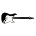 Silvertone SS11 Revolver Guitar, Liquid Black