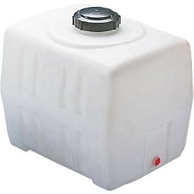 Snyder Industries Square-Ended Poly Spray Tank - 150 Gallon Capacity by Snyder Industries