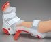 The Original Multi Podus System Item Number: 618401, Size: Child, Foot Length: 4 1/2"-6" (11.4-15.2cm), Mac Calf Circ.: 10" (25.4cm) Used to dynamically correct and prevent foot and ankle contractures. Also provides heel and toe clearance to prevent pressure ulcers. The anti-rotator bar at the back of the orthosis controls hip and leg rotation.Product photo may not exactly match the product offered for sale. Please refer to the product description.
