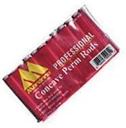 Marianna Concave Perm Rods 3/8" Long- Gray (3 Pack)