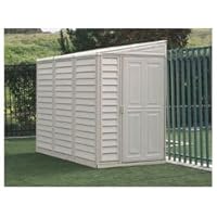 DuraMax 00614, 4' x 8' Stronglasting SideMate Vinyl Storage Shed With Foundation Kit (00614-DM) Category: Duramax Vinyl Sheds