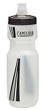 Camelbak Podium Bottle, 24 Oz, Clear/Black