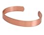 Apex Copper Bracelet, Solid Band