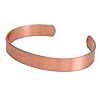 Apex Copper Bracelet, Solid Band