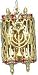 Torah, 14K Gold Charm