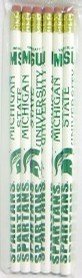 Michigan State Spartans Pencil 6 Pack