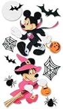 Disney 3-D Stickers: Mickey And Minnie Halloween