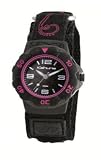 Kahuna Ladies Watch K1M-2002L with Black Dial and Black Fabric Strap