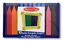 Melissa & Doug Jumbo Triangular Crayons (10 pc)