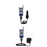 Essential Kit for the LG VX7000 - includes Car and Wall Charger with Rapid Charge Technology - Gomadic Brand w/ TipExchange Technology