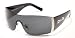 DOLCE & GABBANA D&G8026 501/87 BLACK FRAMELESS GRAY LENS SUNGLASSES SHIELD SHADES