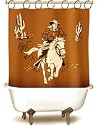 SHOWER CURTAIN - COWBOY
