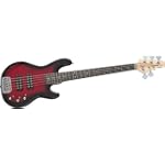 Tribute by G&L Tribute L-2500 5-String Bass, Blue Burst Rosewood Fretboard
